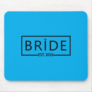 Braut voraussichtlich 2026 Hochzeit Brautparty Jun Mousepad