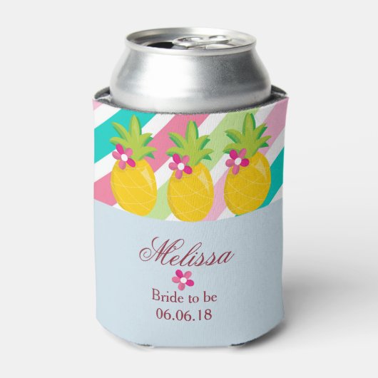 Braut zu Ananas Dosenkühler (Kanne Vorderseite)