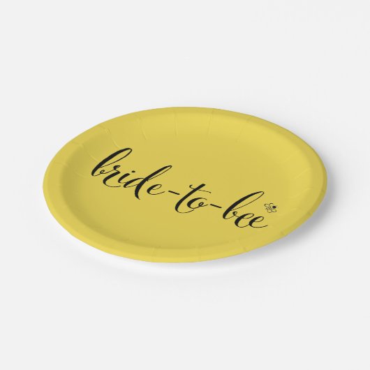 Braut-zu-Biene Teller im Sonnenschein (Schrägansicht)