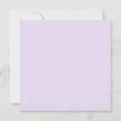 Braut zu Bienen elegantes Brautparty Einladung (Rückseite)