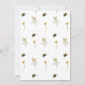 Braut zu Bier Bridal Dusche Einladung (Rückseite)