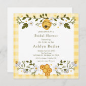 Braut zu Bier Bridal Dusche Einladung (Vorne/Hinten)