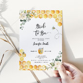 Braut zu Brautdusche Einladung