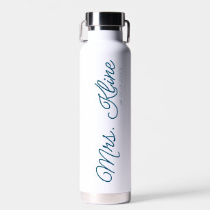 Braut zu Personalisierter Wasserflasche Trinkflasche