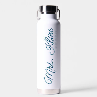 Braut zu Personalisierter Wasserflasche Trinkflasche