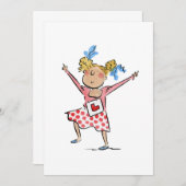 Braut zu sein! einladung (Vorne/Hinten)