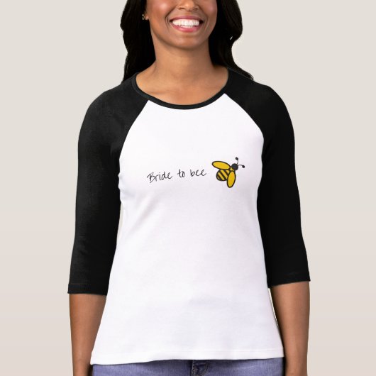 Braut zum Bienen-Shirt T-Shirt (Vorderseite)