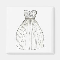 Braut zum Brautparty für Hochzeitskleid