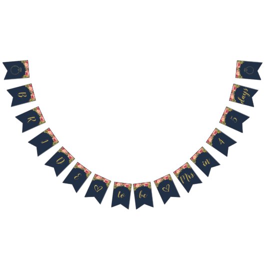 Braut, zum in der #Days Brautparty-Fahne zu sein Wimpelkette (Alle)