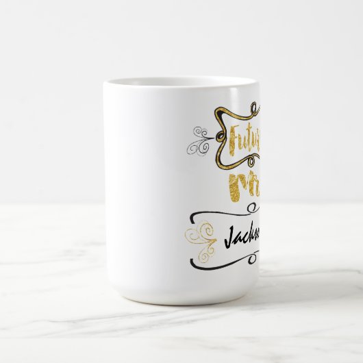 Braut, zum zukünftige Frau Mug zu sein Kaffeetasse (Mittel)