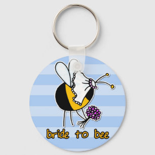 Braut zur Biene Schlüsselanhänger