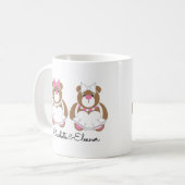 Brautbärengeschenk Kaffeetasse (Vorderseite Links)