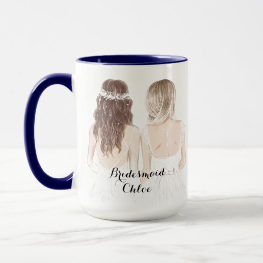 Brautbezug-Tasse Tasse (Links)