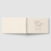 Brautbriefe, Rose-Gold-Foil, Beige Gästebuch (Voll)