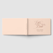 Brautbriefe, Rose-Gold- Gästebuch (Voll)