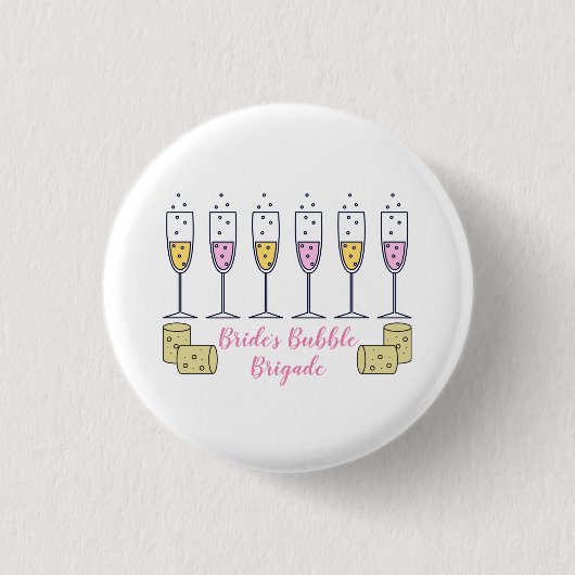 Brautbrigade Button (Vorderseite)