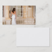 BrautCouture, Brautabnutzung, Hochzeitskleid Visitenkarte (Vorne/Hinten)