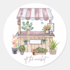 Brautdesign für "Vom Markt genommen" | Süßer Mädch Runder Aufkleber