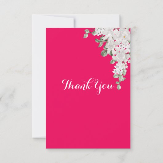 Brautdusche Dankeskarte (Vorderseite)