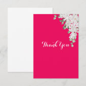 Brautdusche Dankeskarte (Vorne/Hinten)