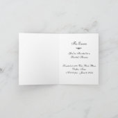 Brautdusche Einladung (Innenseite)