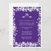 Brautdusche Einladung (Vorne/Hinten)