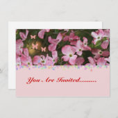 Brautdusche Einladung (Vorne/Hinten)