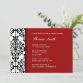 Brautdusche Einladung (Stehend Vorderseite)