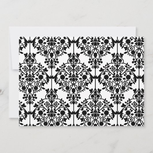 Brautdusche Einladung (Rückseite)