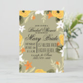 Brautdusche Einladung (Stehend Vorderseite)