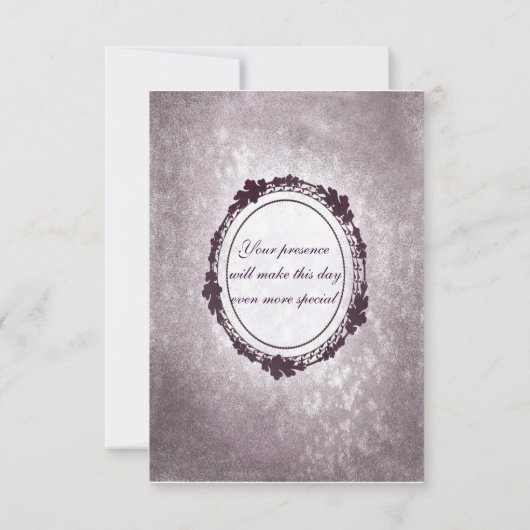 Brautdusche Einladung (Rückseite)