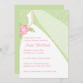 Brautdusche Einladung (Vorne/Hinten)