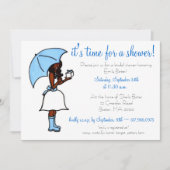 Brautdusche Einladung (Vorderseite)
