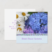 Brautdusche Einladung (Vorne/Hinten)