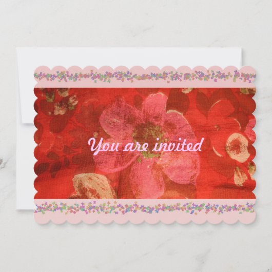 Brautdusche Einladung (Vorderseite)