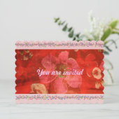 Brautdusche Einladung (Stehend Vorderseite)