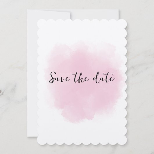 Brautdusche Einladung (Rückseite)