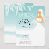 Brautdusche Einladung (Vorne/Hinten)