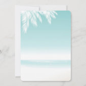 Brautdusche Einladung (Rückseite)