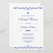 Brautdusche Einladung (Vorne/Hinten)