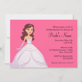 Brautdusche Einladung (Vorderseite)