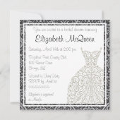 Brautdusche Einladung (Rückseite)