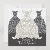 Brautdusche Einladung (Vorderseite)