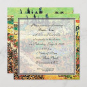 Brautdusche Einladung (Vorne/Hinten)