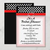 Brautdusche Einladung (Vorne/Hinten)