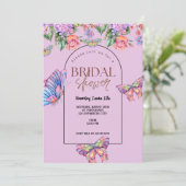 Brautdusche Einladung (Stehend Vorderseite)