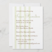 Brautdusche Einladung (Rückseite)