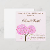 Brautdusche Einladung (Vorne/Hinten)