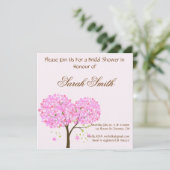 Brautdusche Einladung (Stehend Vorderseite)