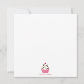 Brautdusche Einladung (Rückseite)